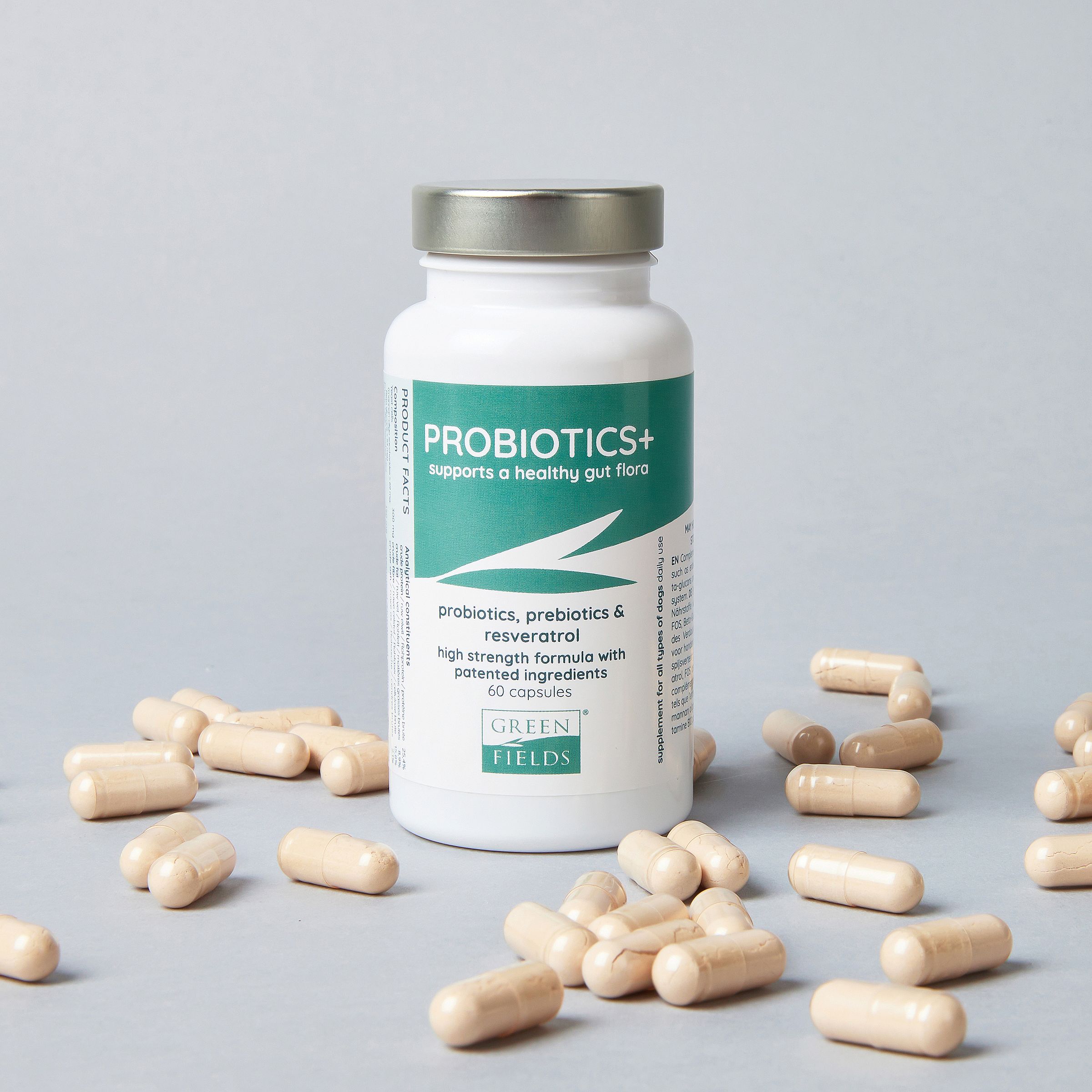 Greenfields Probiotics+ Hond 60 Capsules | 12444