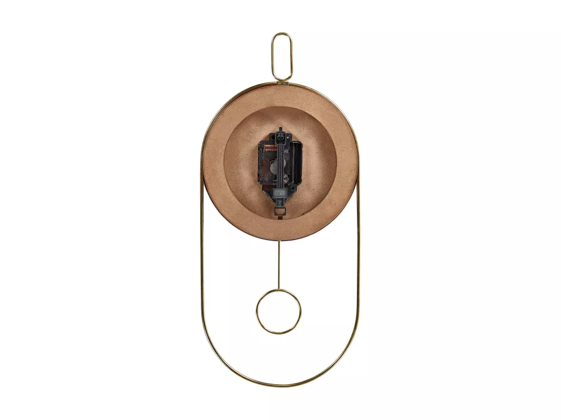 Horloge murale SIERRE 20 cm Marron foncé