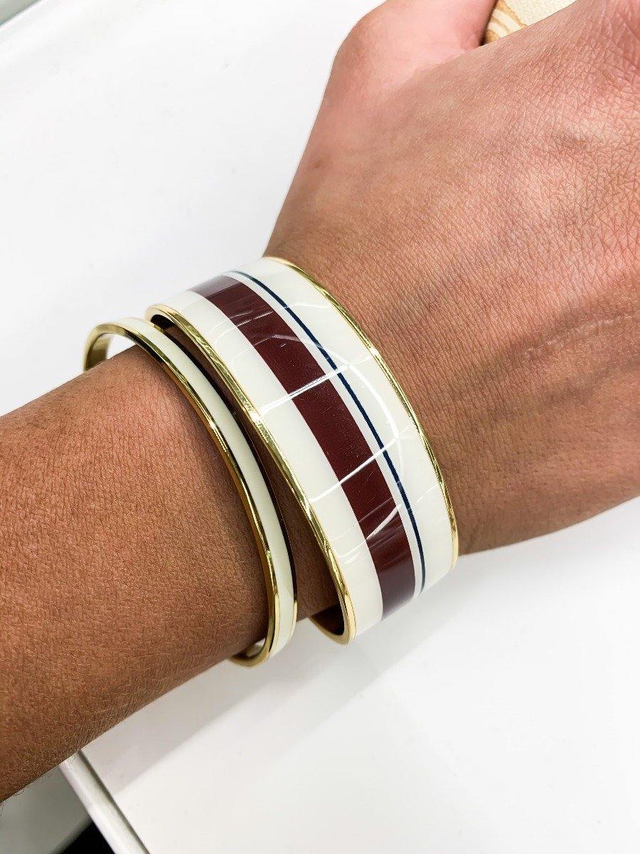 Bangle Up  Bangle armbånd - White Sand