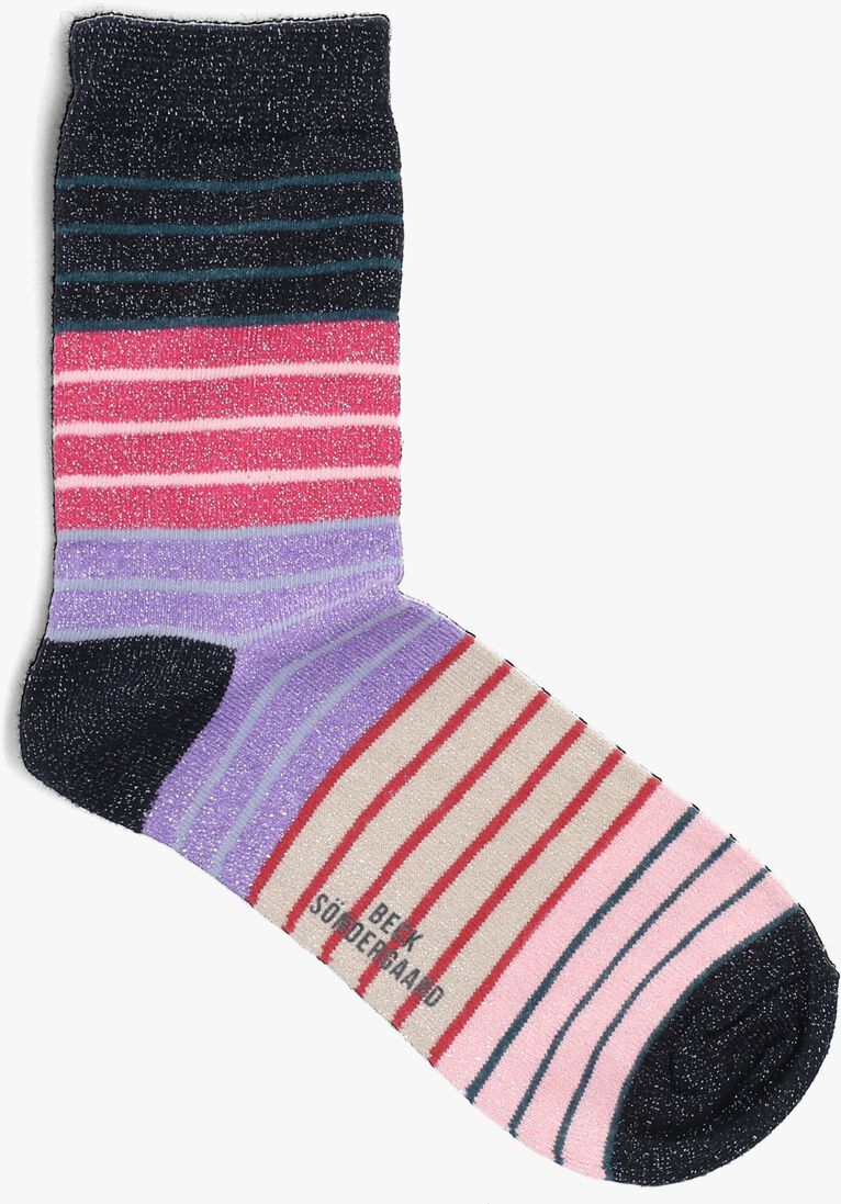 BECKSONDERGAARD blauwe becksondergaard sokken tippa stripe sock