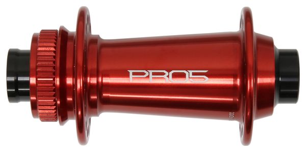 Moyeu Avant Hope Pro 5 32 Trous | Boost 15x110 mm | CenterLock | Rouge