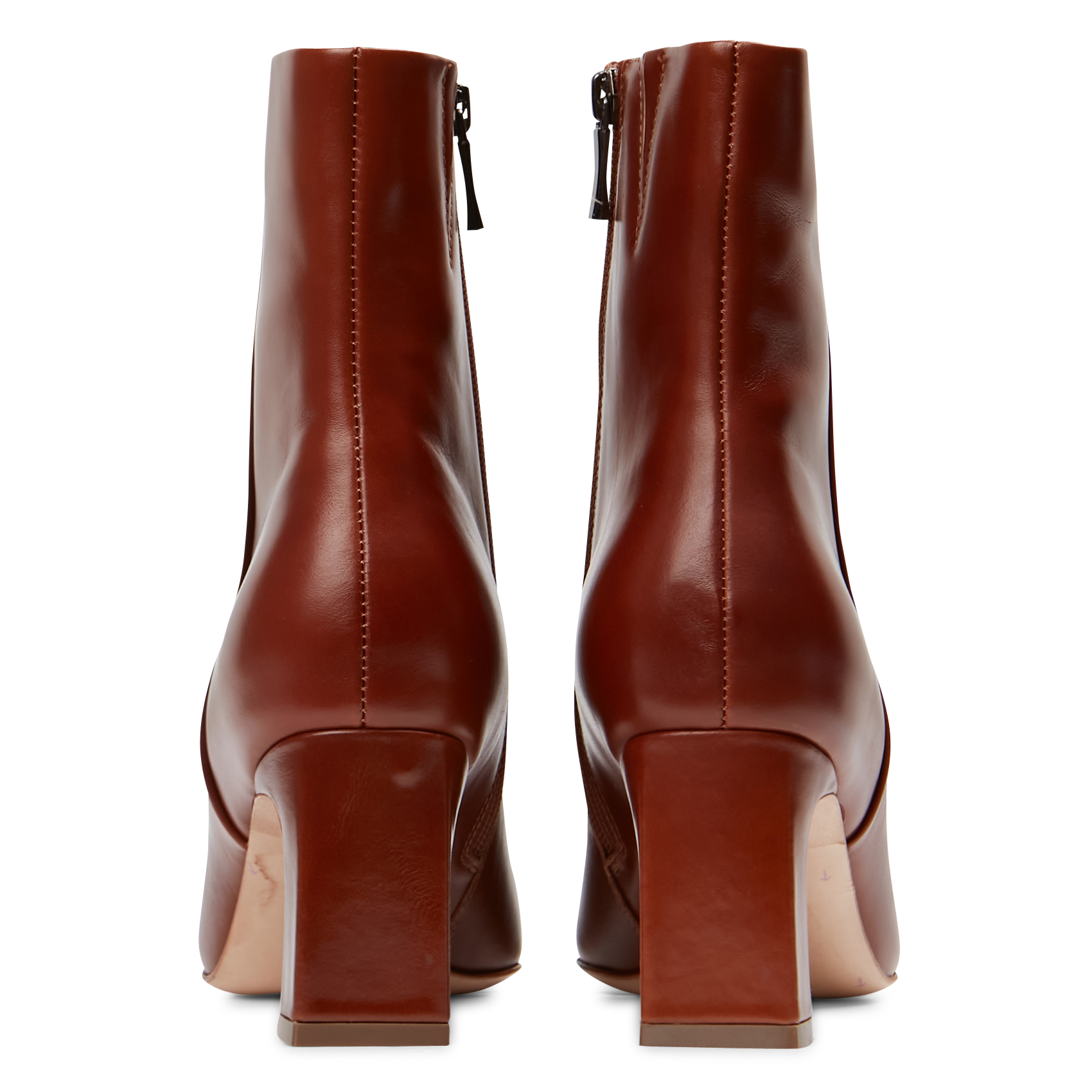 DARCY - Bottines en cuir | Marron
