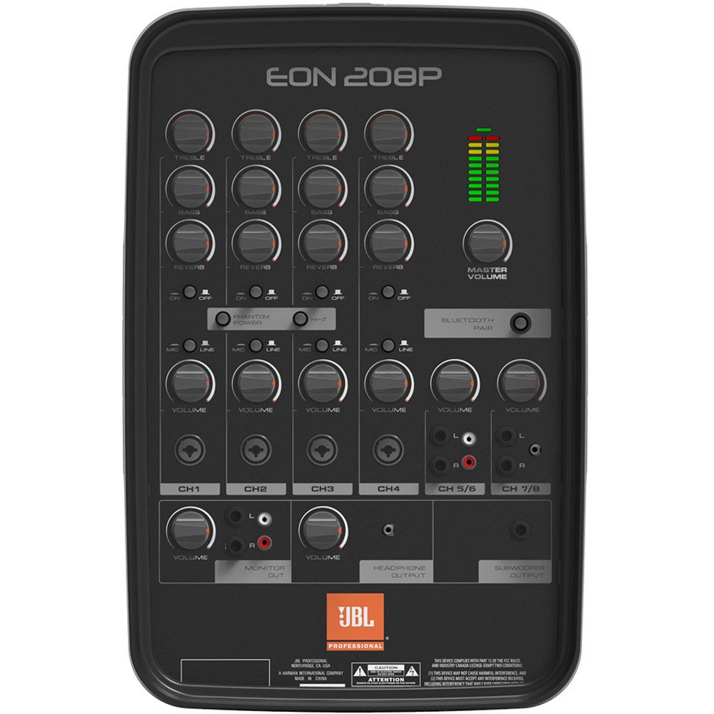 JBL EON 208P portable PA-set