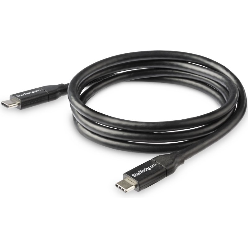 StarTech.com Câble de Charge Rapide USB-C de 1m, Charge et Synchronisation, 100W (5A) PD, USB 2.0, Certifié USB-IF - Cordon de Charge USB C