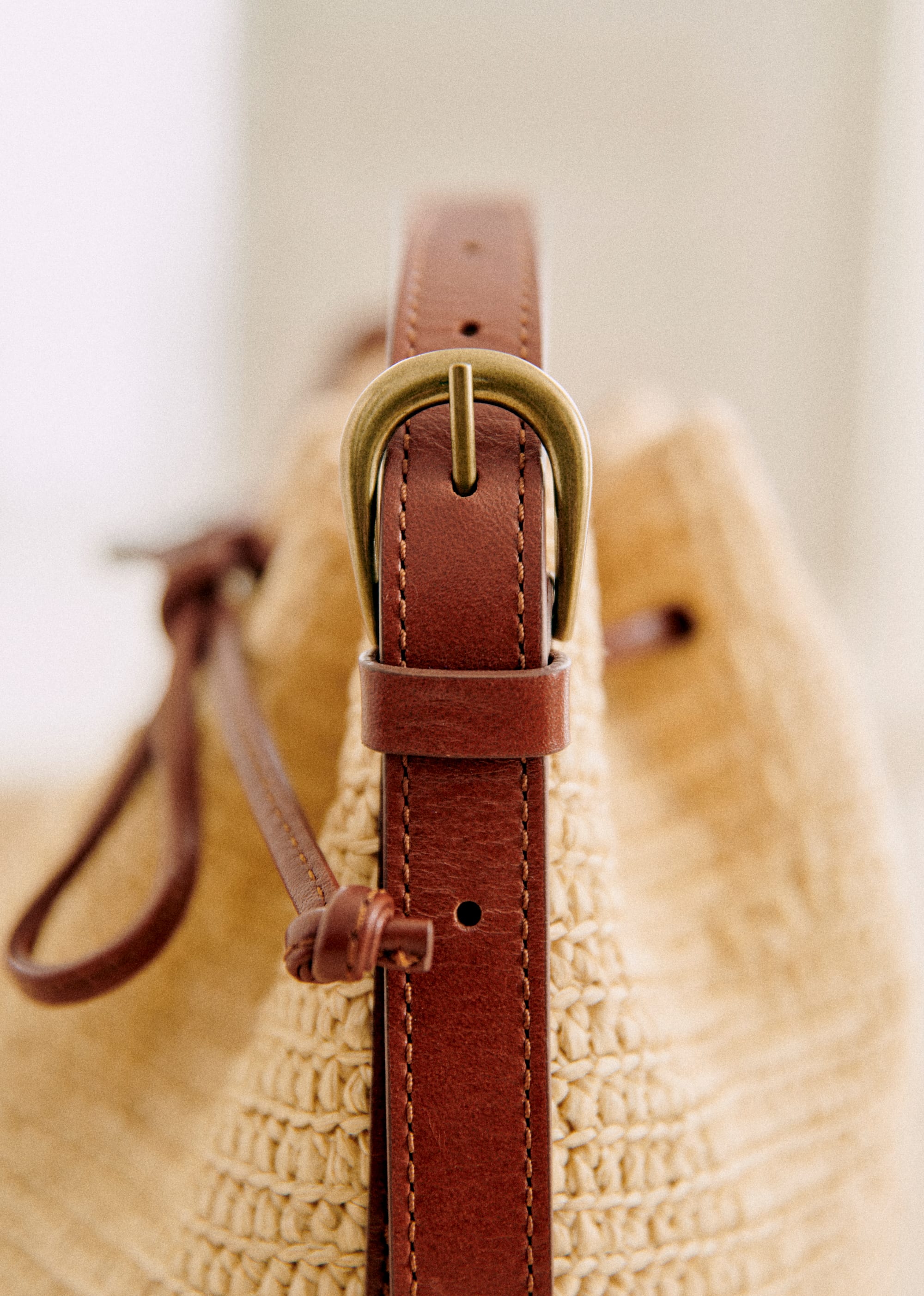 Bourse Mini Farrow - Raphia Naturel - SACS/NEW SACS Nos Sacs Iconiques 5906332