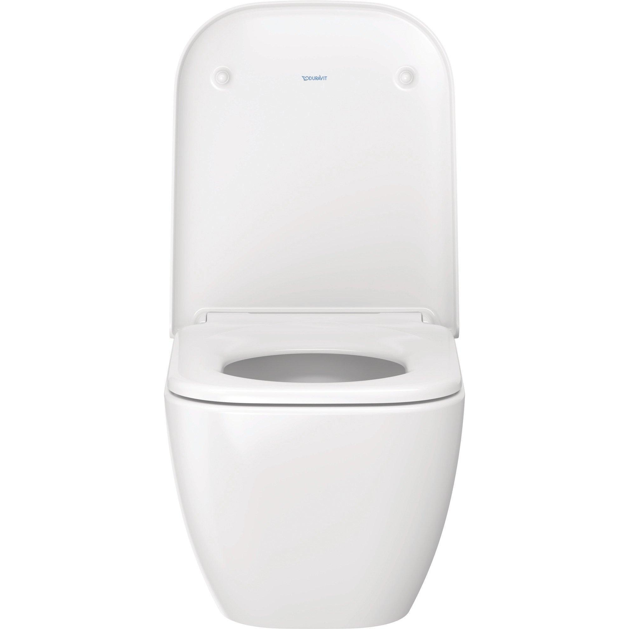 Duravit HappyD 2 softclose toiletzitting wit glans