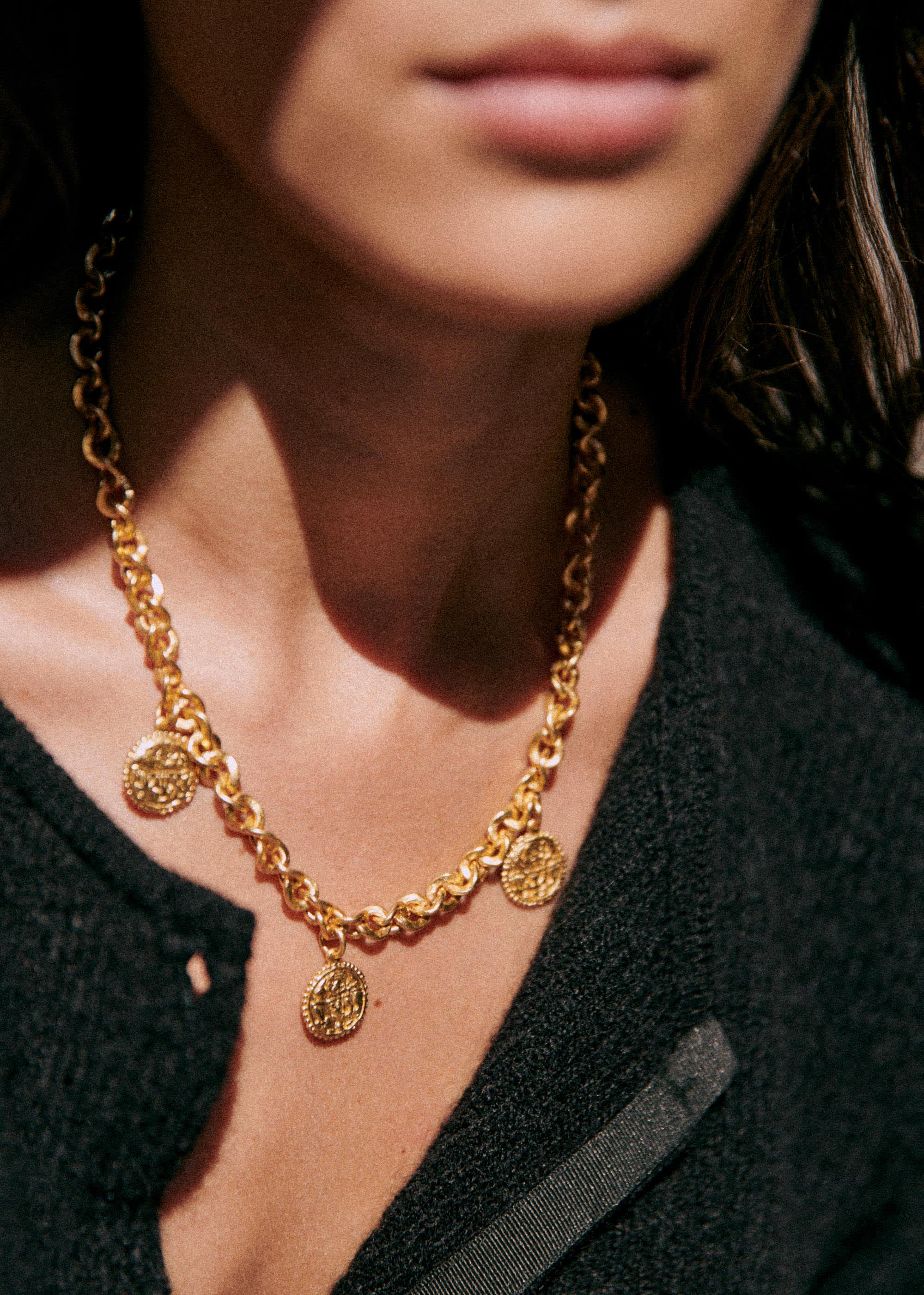 Collier Dina - Doré - E-SHOP/BIJOUX Colliers 5905811