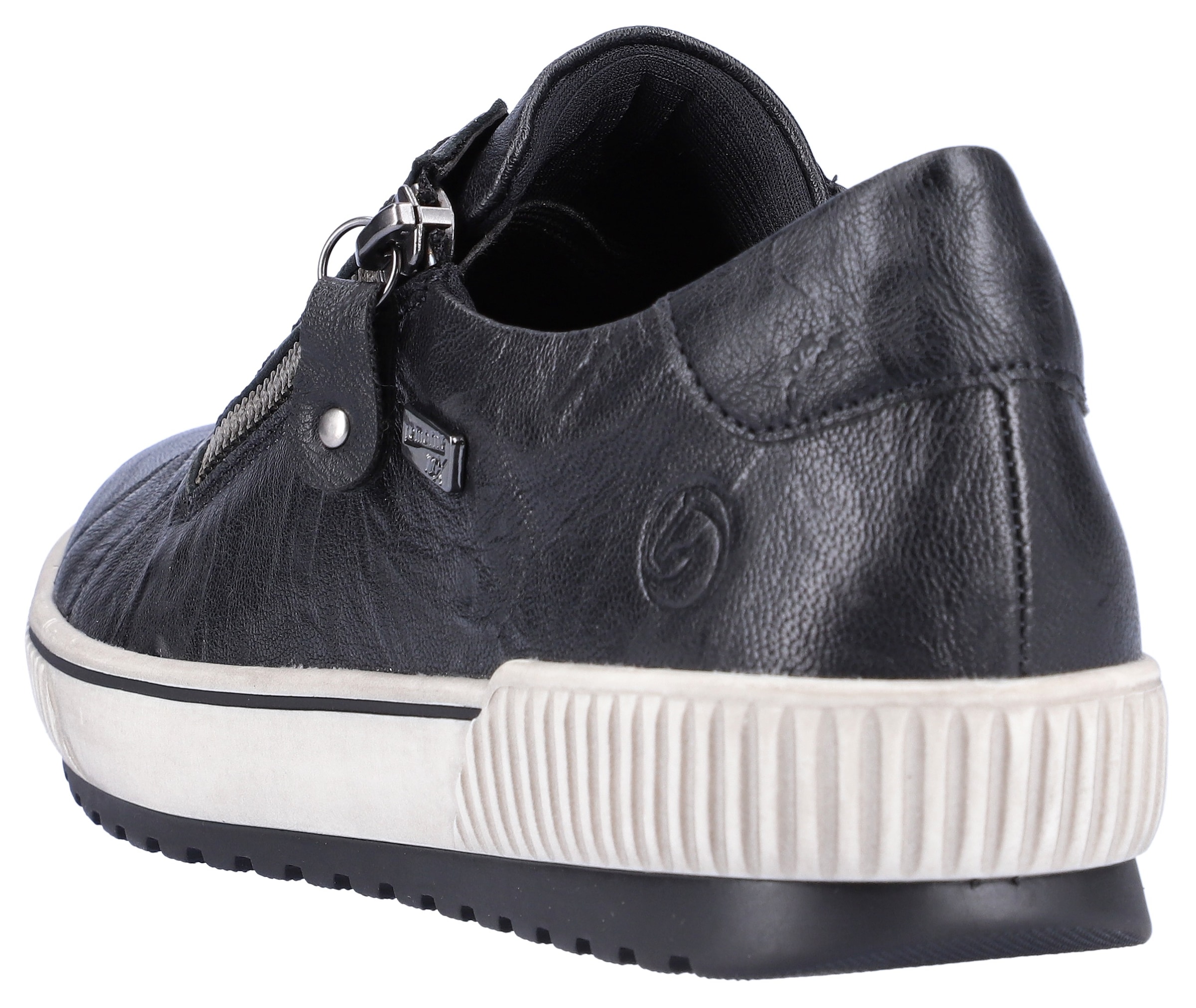 Remonte Plateausneaker  , Freizeitschuh, Halbschuh, Schnürschuh mit Aussenreissverschluss