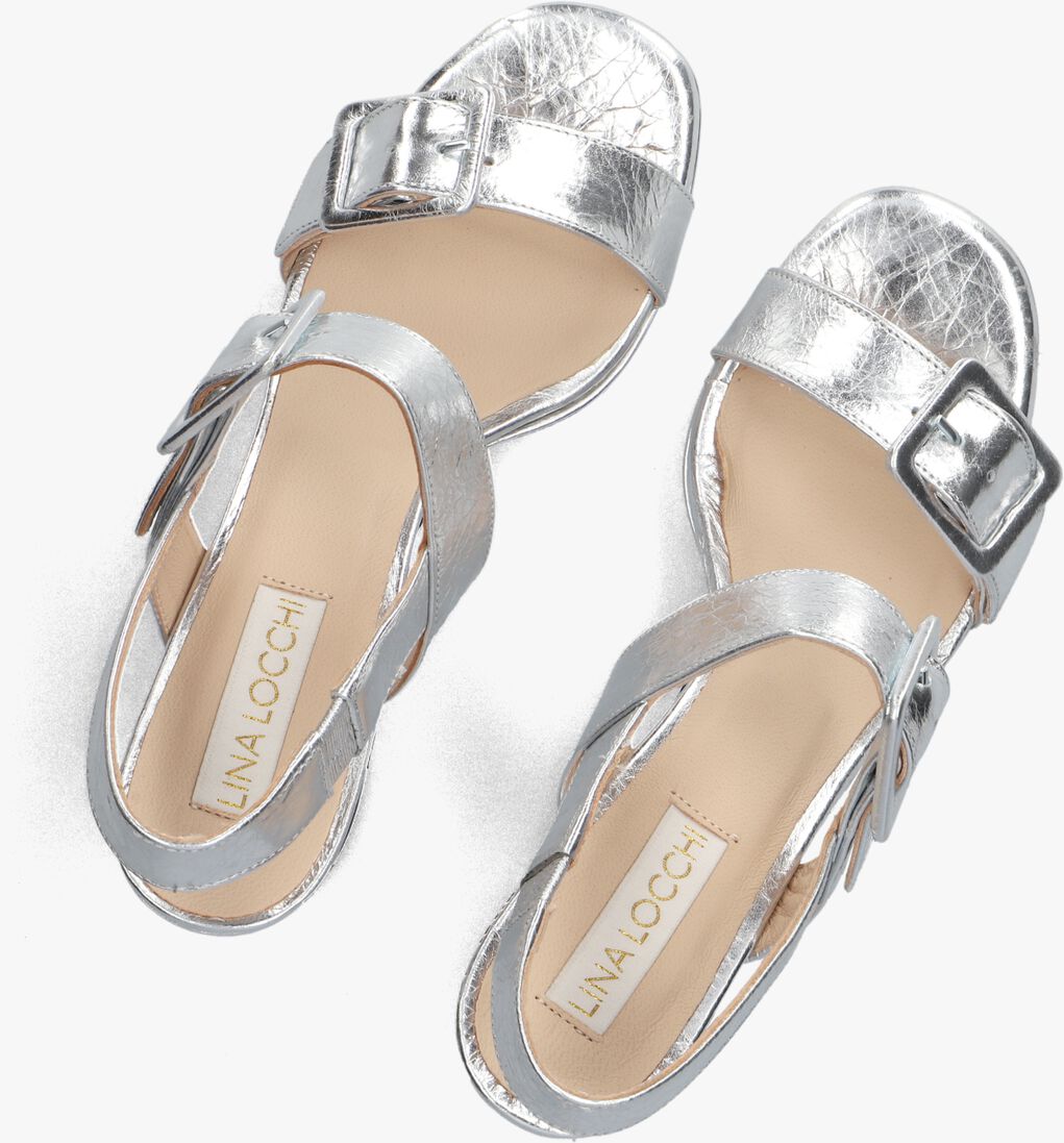 zilveren lina locchi sandalen au 180
