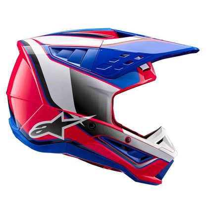 Casque cross Alpinestars SUPERTECH S-M5 - SAIL 2023 - Blanc / Rose