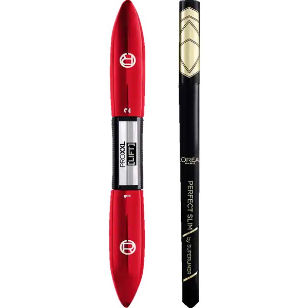 ProXXL Lift Mascara Black & Super Liner Perfect Slim Black Vorteilsset