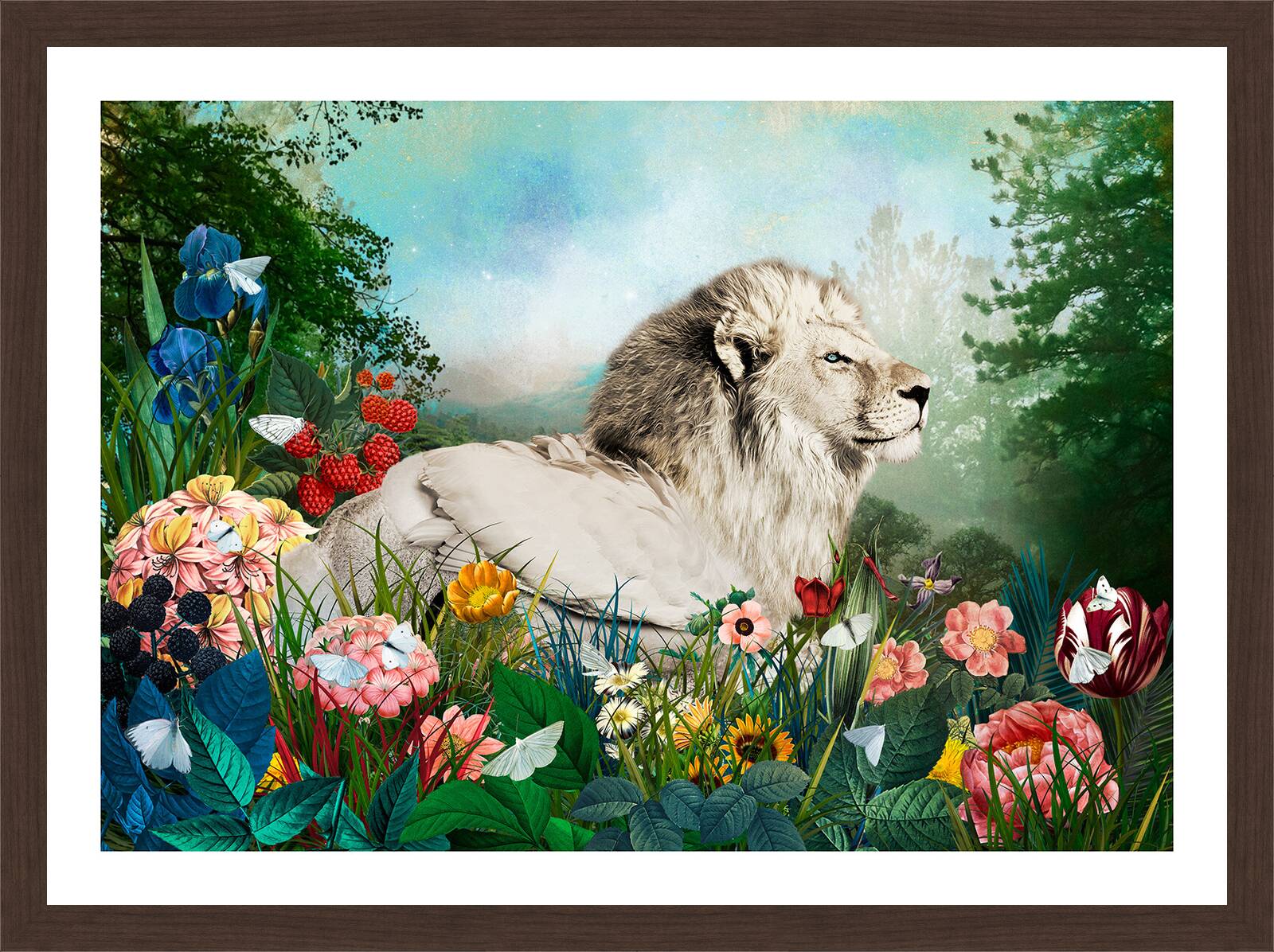 Pundlehund Cygnus Leo Paradeisos by Andre Sanchez - Open Edition.