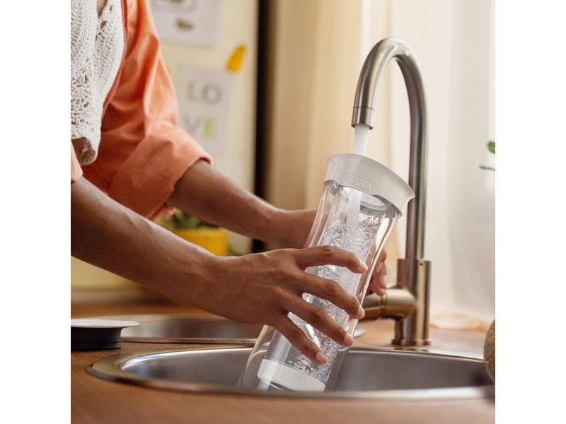 BRITA Tischwasserfilter Karaffe 1.3 l Filterkaraffe inklusive 1 x MicroDisc Wasserfilter