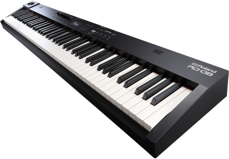 Roland RD-08 - Stage Piano - 88-Noten Gewogen-Action PHA-4 Klavier - Zwart - Uitbreidbare Features