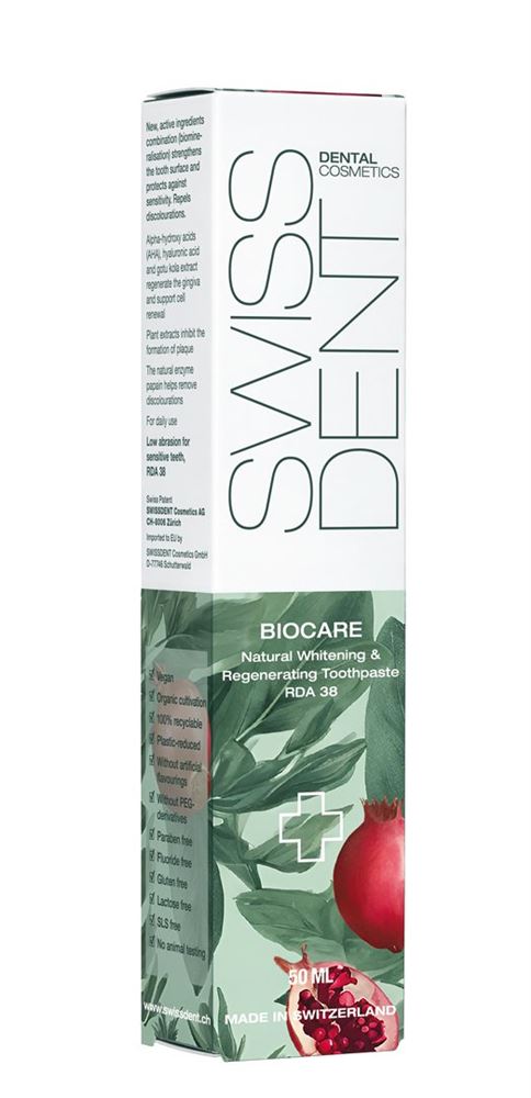 SWISSDENT Biocare Zahnpasta<br>50 ml