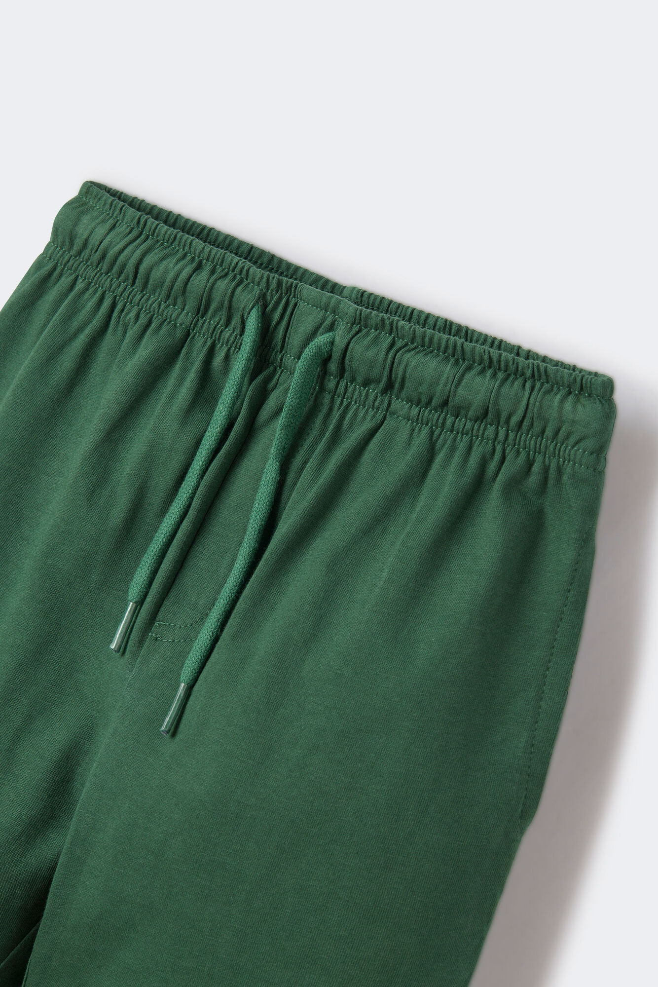 pijama de malha de algodão creponada