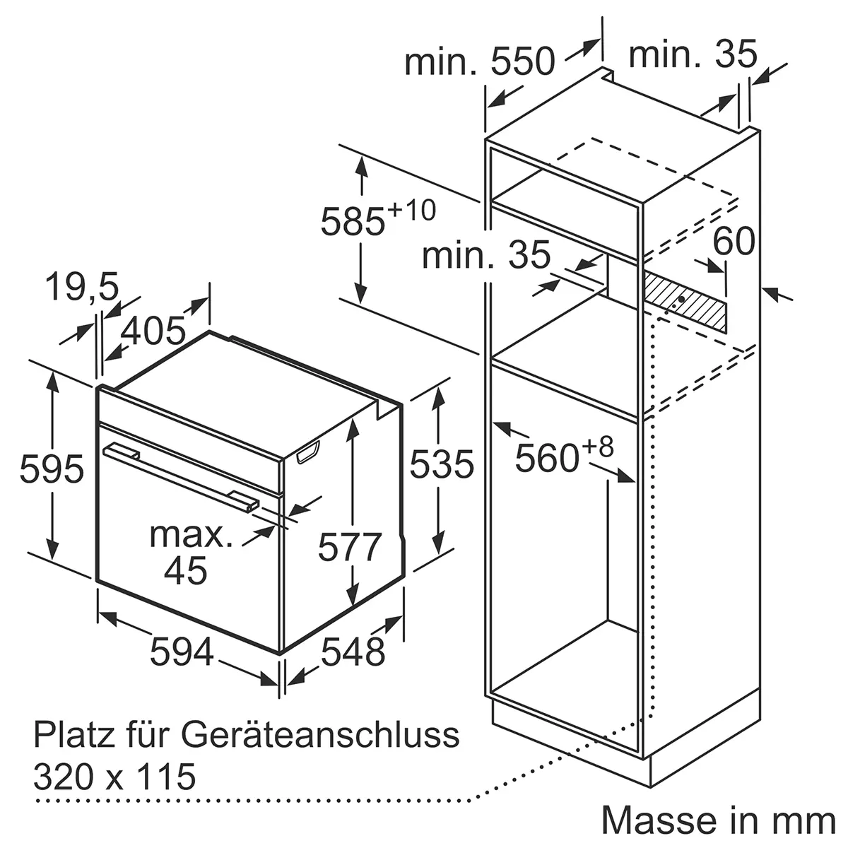 Siemens Backofen mit Pyrolyse HB772G1B1