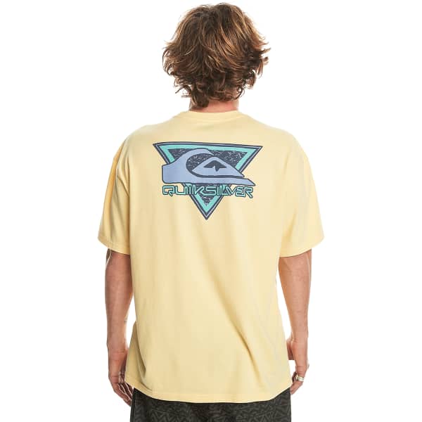 T-shirt QUIKSILVER TAKE US BACK LOGO TEE MELLOW YELLOW