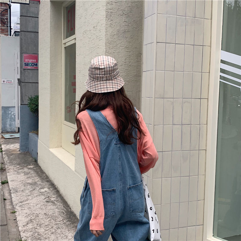 Shopherd - Wijde denim jumpsuit
