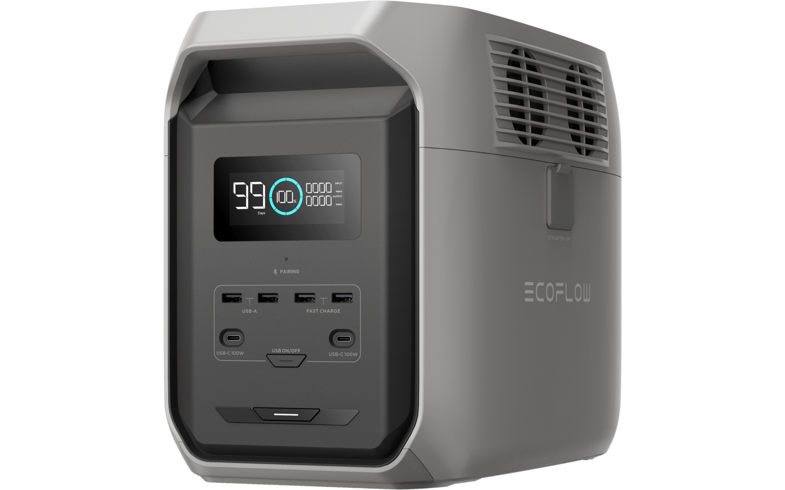 EcoFlow Tragbare Powerstation Delta 3 1.536 kWh 1.800 W