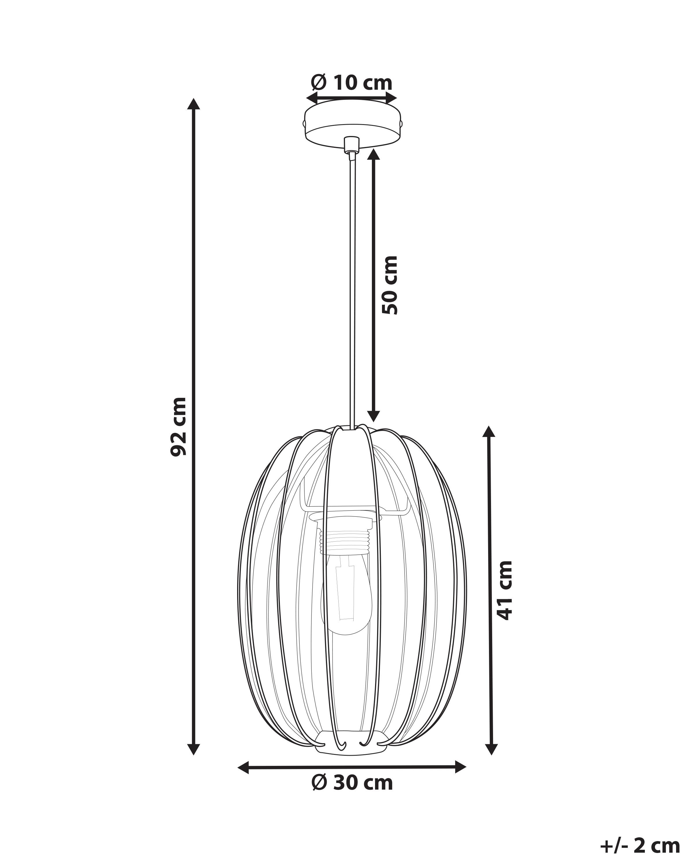 Hanglamp PADAMO Wit