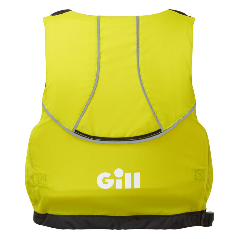 Gilet de flottabilite gill pro racer jaune