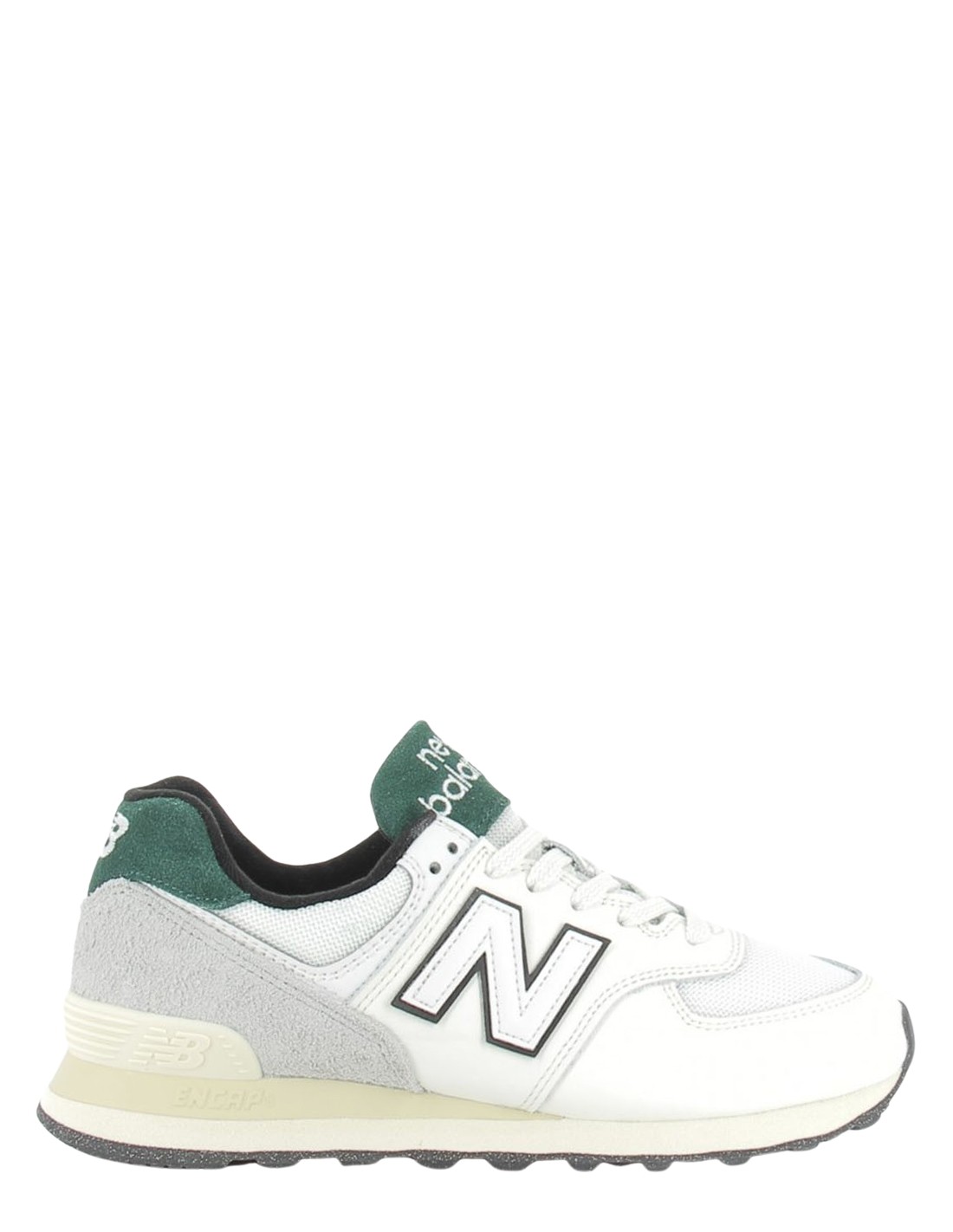 new balance Sneakers homme 574 blanc/gris/vert