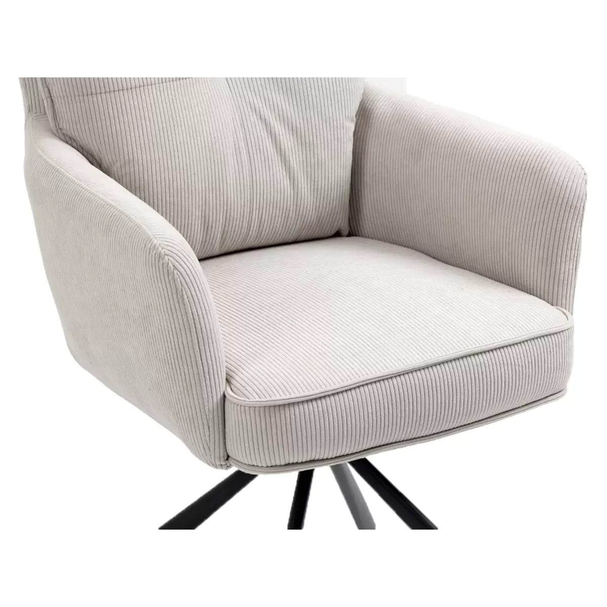 Stuhl Seba beige,schwarz
