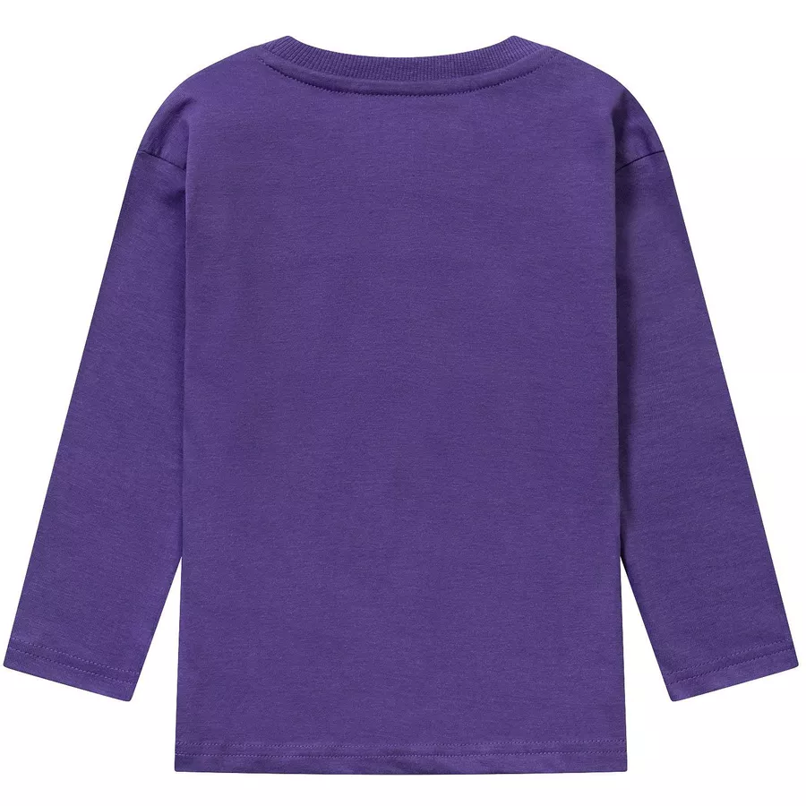 MINOTI 3er-Pack Longsleeves GrauSchwarzLila