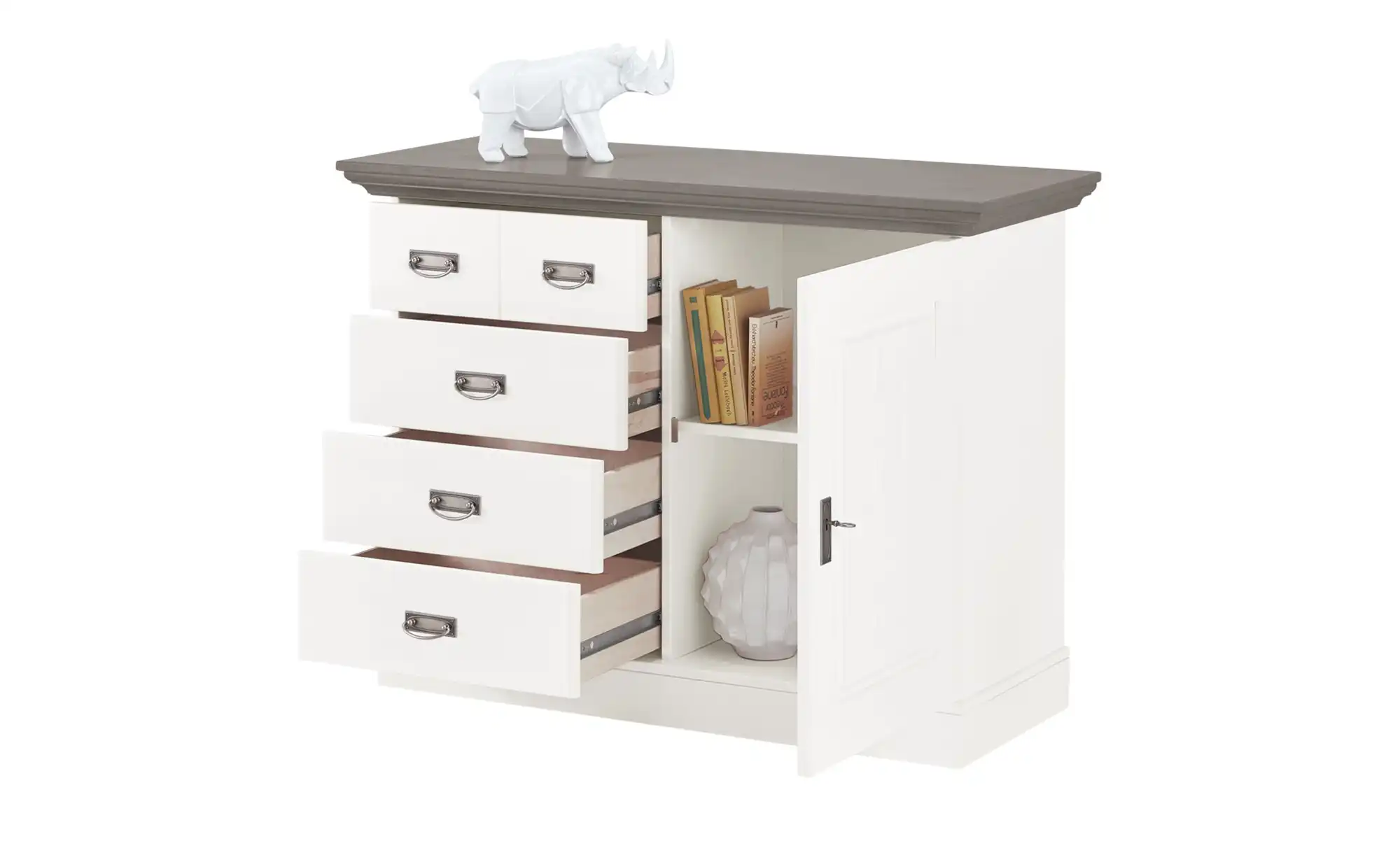 maison bleue Brotschrank Florian