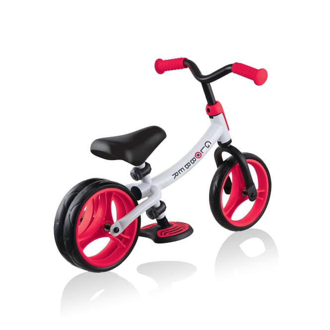 Globber - Laufrad - Go Bike Duo - 8,5 Zoll - weiß/rot