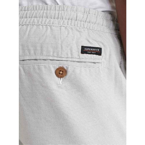 Superdry - EDIT TAPER DRAWSTRING SHORT Blanco