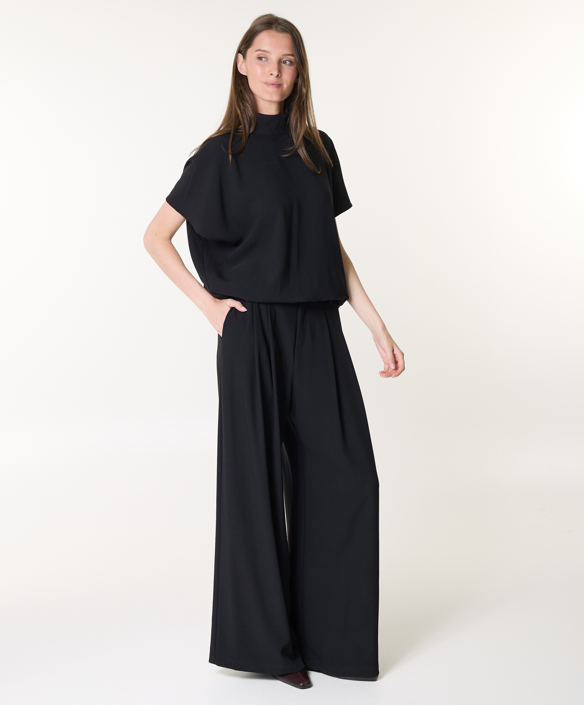 ELEH Dames blouse zwart