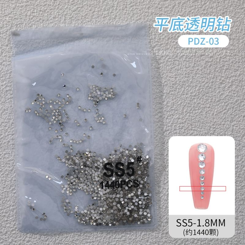 Padoma - Strass-nageldecoratie (verschillende ontwerpen)