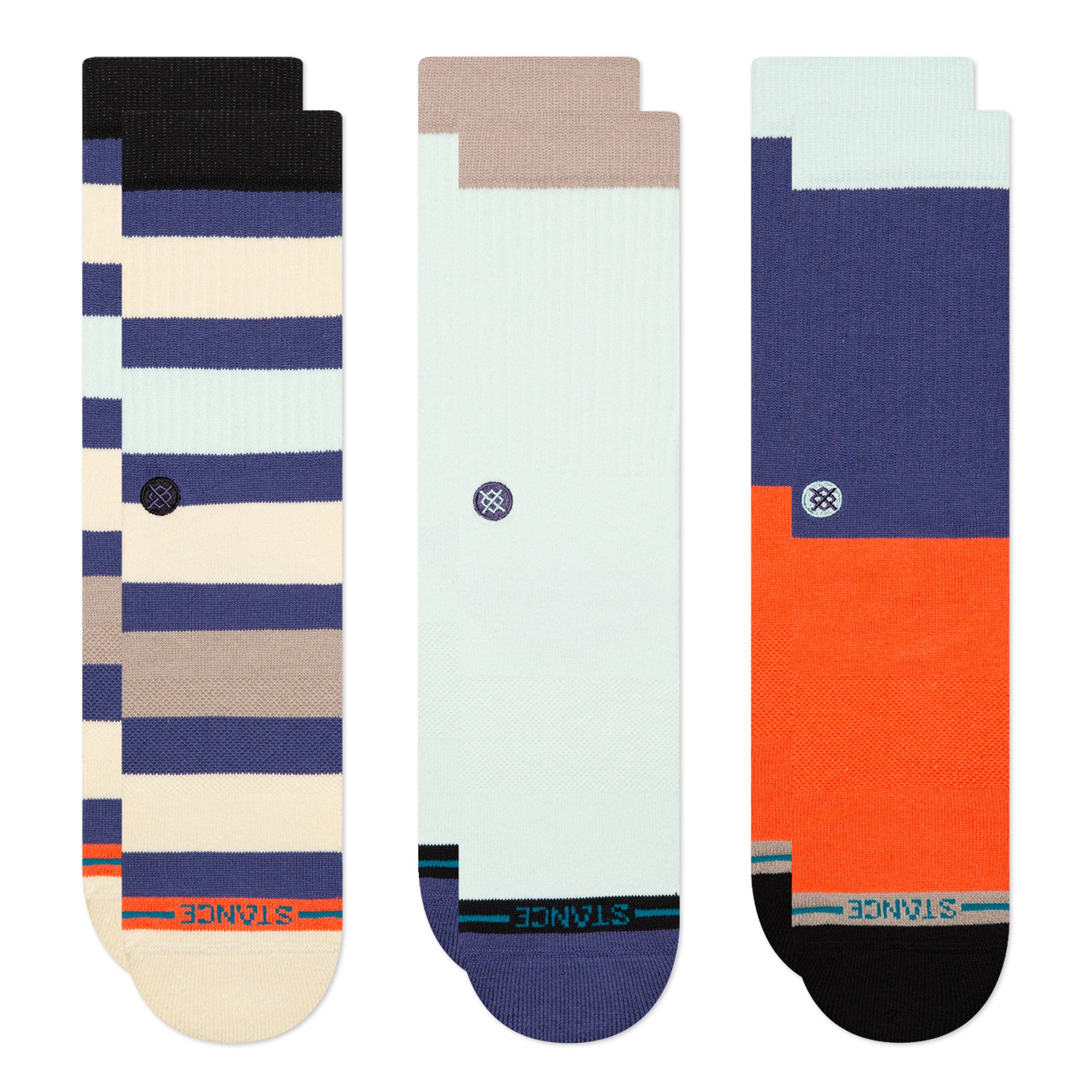Stance<br>Bayside Crew 3 Pack Socks