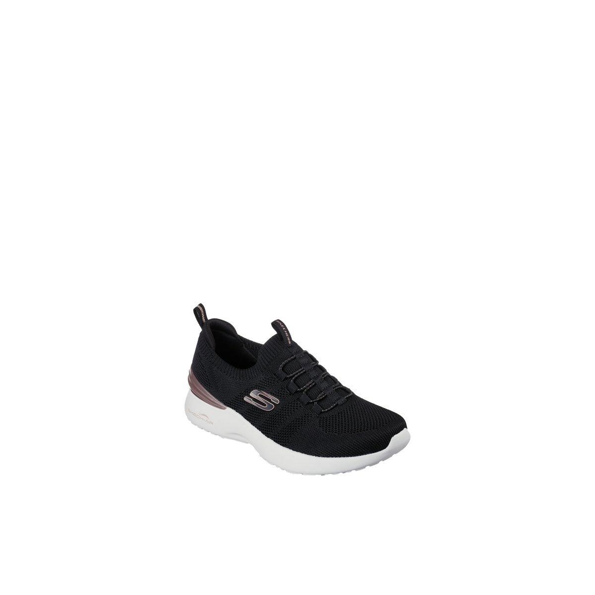 2X les points-Skechair_p_s-Baskets - Talon plat - Noir