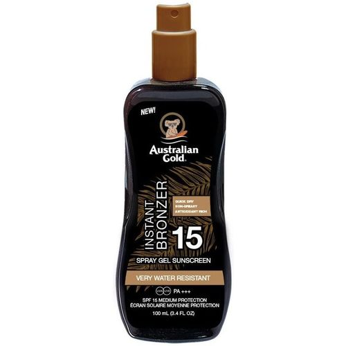 Australian Gold - Sunscreen Spf15 Spray Gel With Instant Bronzer