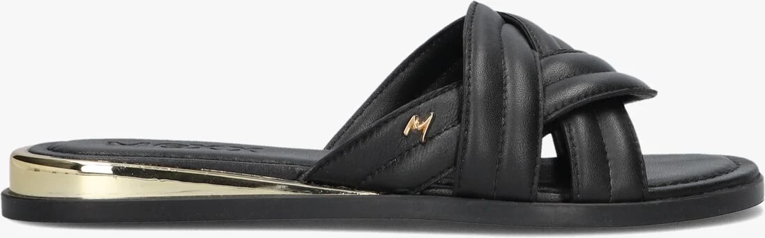MEXX zwarte mexx slippers natalya