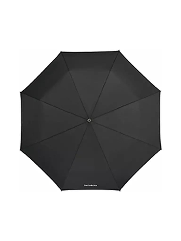 SAMSONITE Regenschirm Wood Classic S black  schwarz