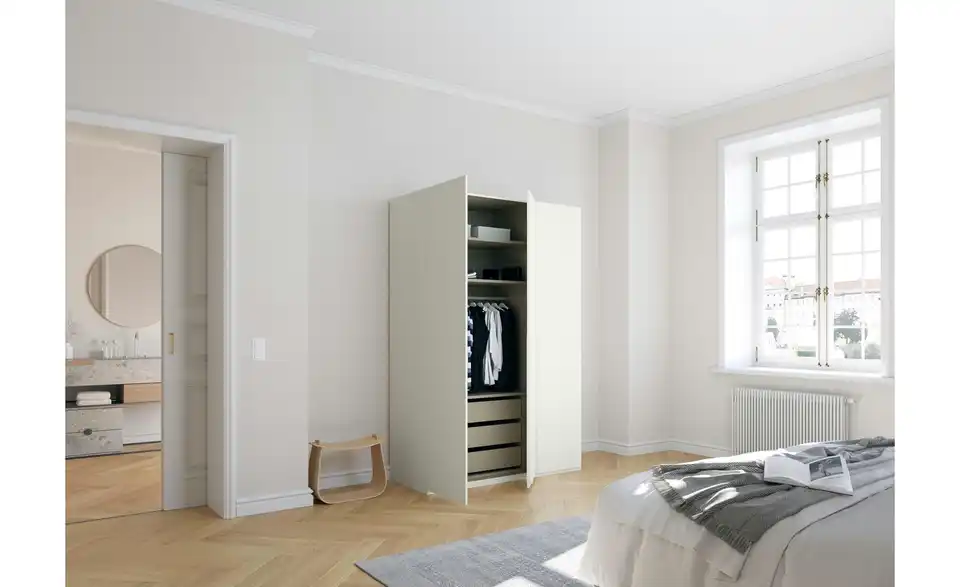 Drehtürenschrank 151 cm