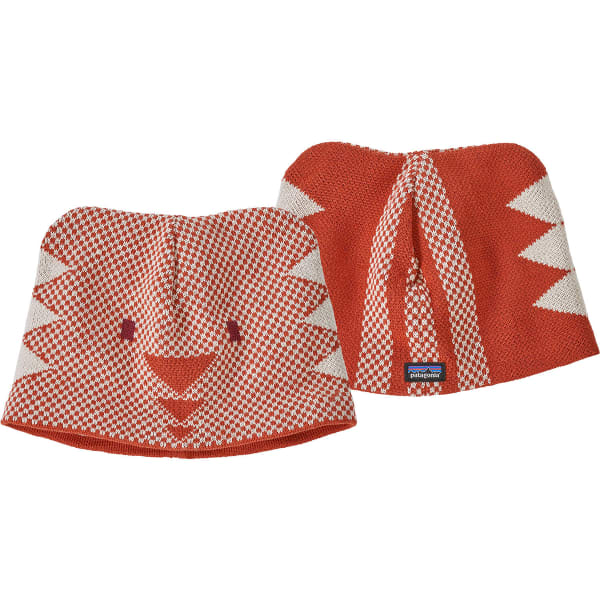 Bonnet PATAGONIA BABY ANIMAL FRIENDS BEANIE BEAR: SANDHILL RUST