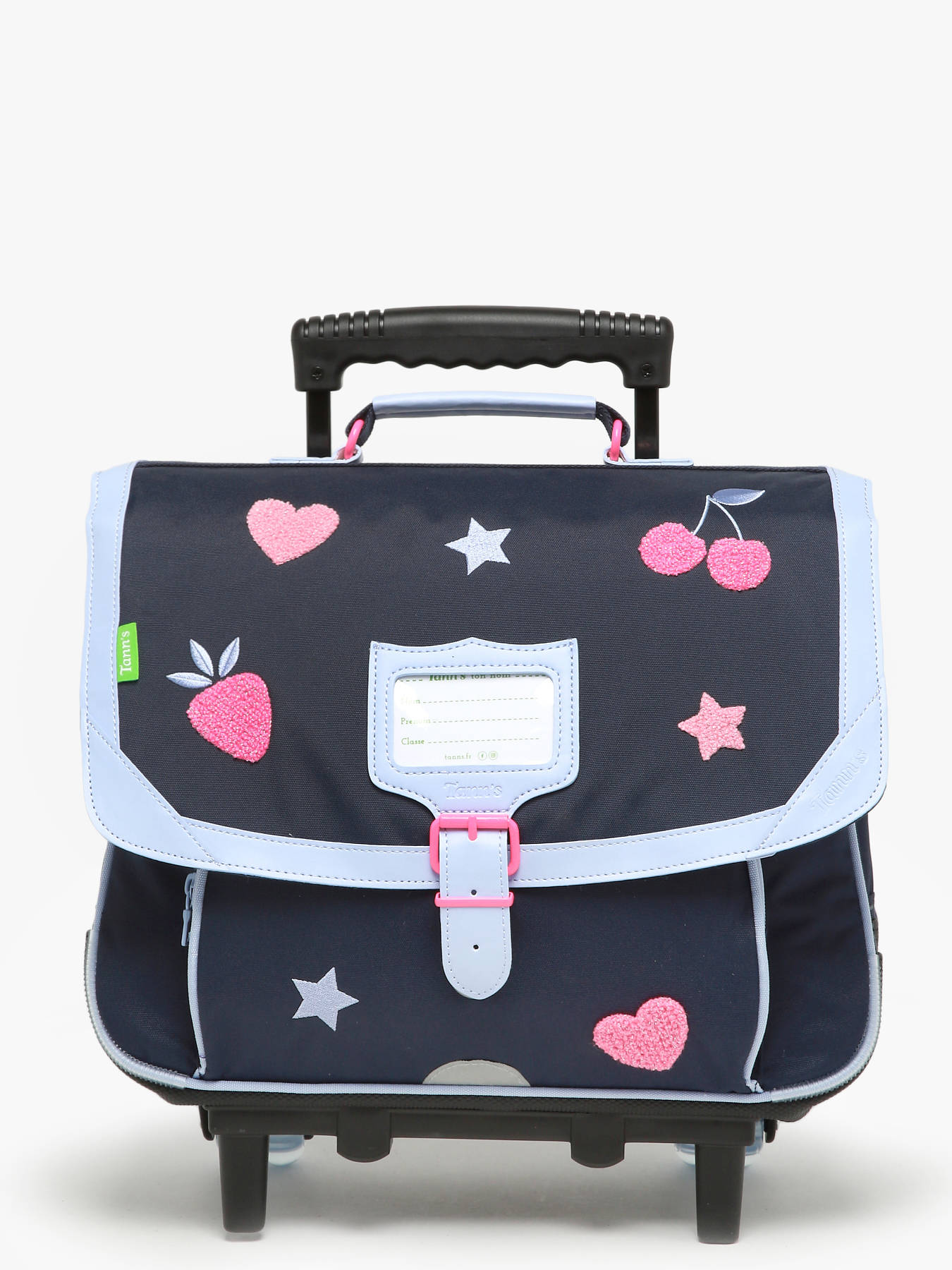 Cartable  roulettes 2 compartiments TANN'S