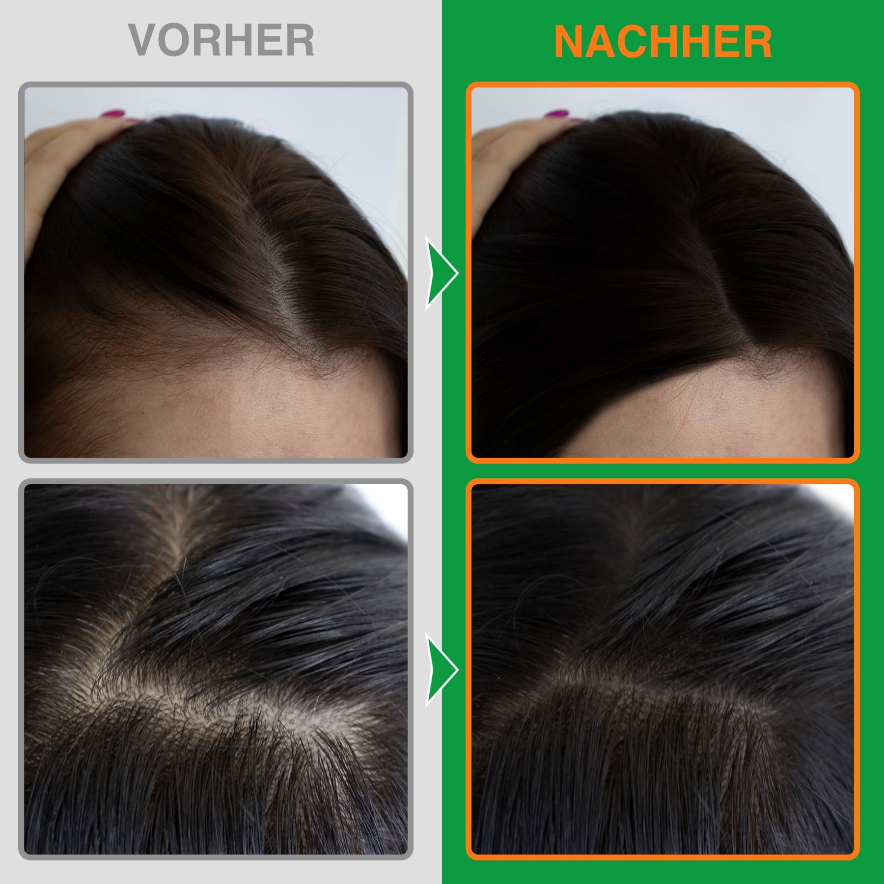 ALIVER 3-in-1 Rosmarin Minze Kürbis Haarspülung