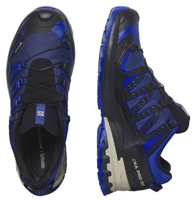 Chaussures de Trail Salomon XA Pro 3D V9 Gore-Tex Bleu