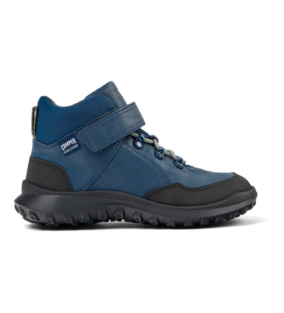 Botas de tornozelo Camper em couro azul marinho