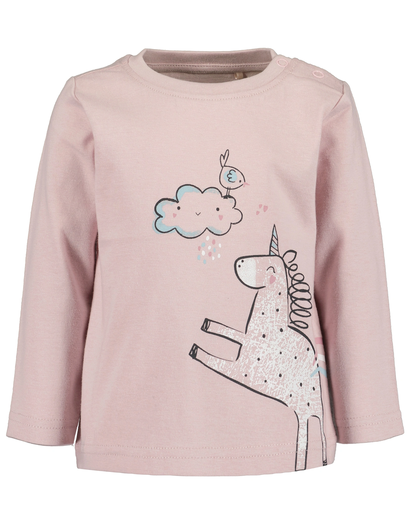 Langarmshirt HAPPY CLOUD in rosa