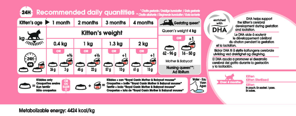 Royal Canin Mother & Babycat - Kattenvoer - 2 Kilogram - Gevogelte