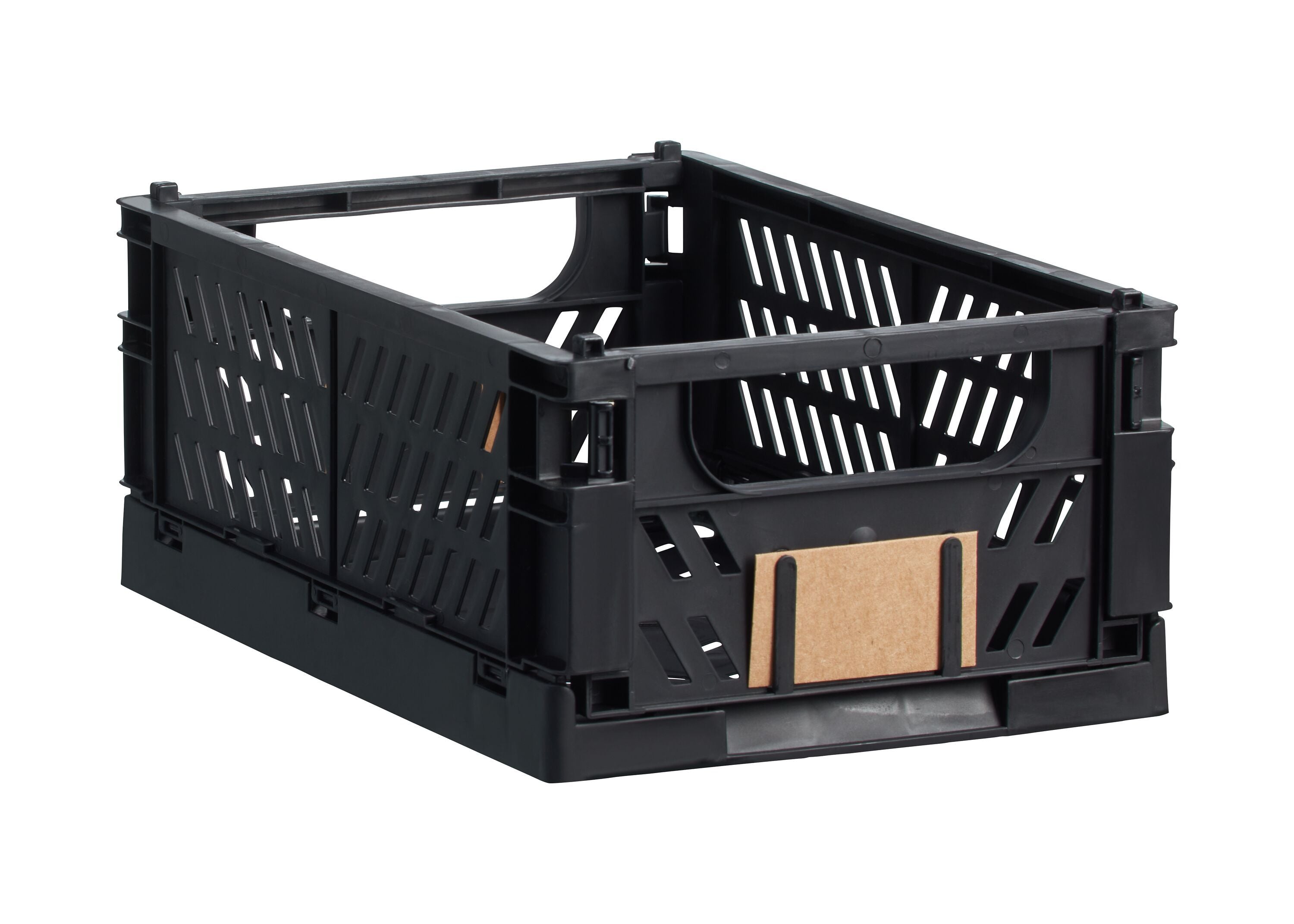 FELIX M Klappbox - Schwarz / B: 16.5 cm x T: 25.5 cm x H: 2.7 cm