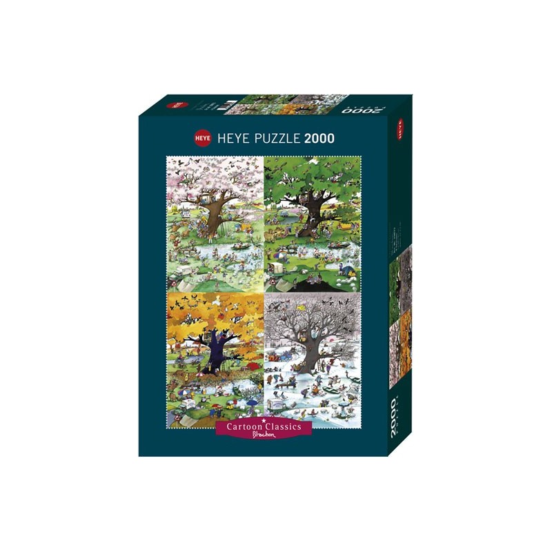 Puzzle 2000 pièces - 4 seasons