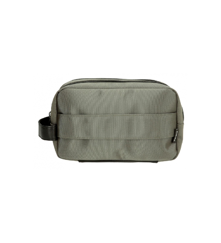 Nécessaire de dois compartimentos Pepe Jeans Leighton verde